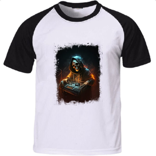 Camiseta Raglan Morte Sound DJ 4