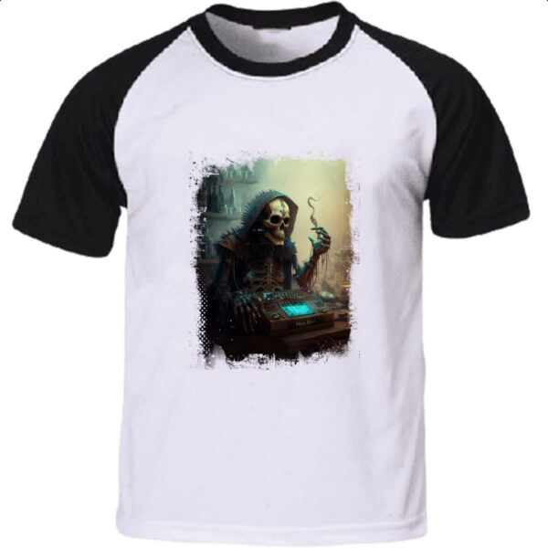 Camiseta Raglan Morte Sound DJ 8