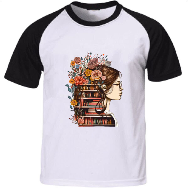 Camiseta Raglan Mulher de conhecimento