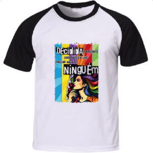 Camiseta Raglan Mulher decidida