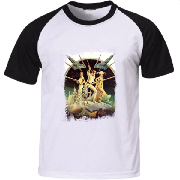 Camiseta Raglan Nostalgia Buck Rogers