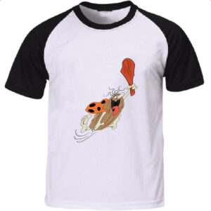 Camiseta Raglan Nostalgia Capitao Caverna