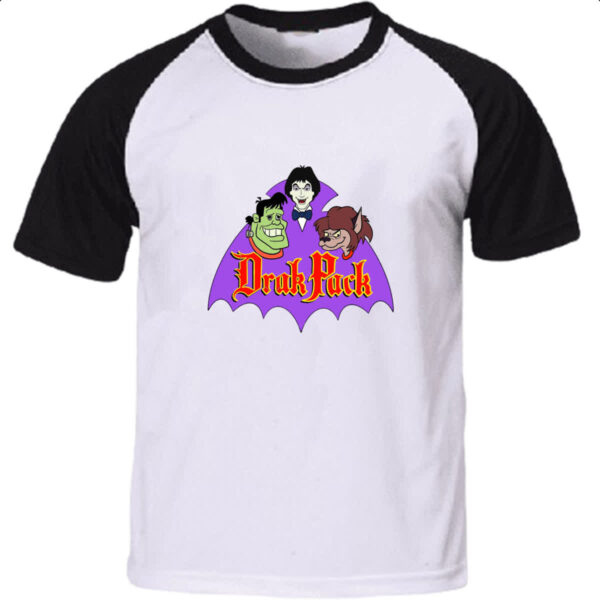 Camiseta Raglan Nostalgia Familia Dracula