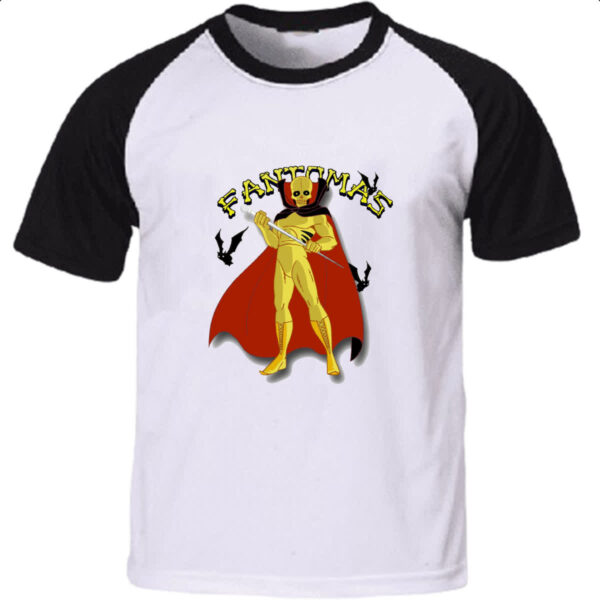 Camiseta Raglan Nostalgia Fantomas