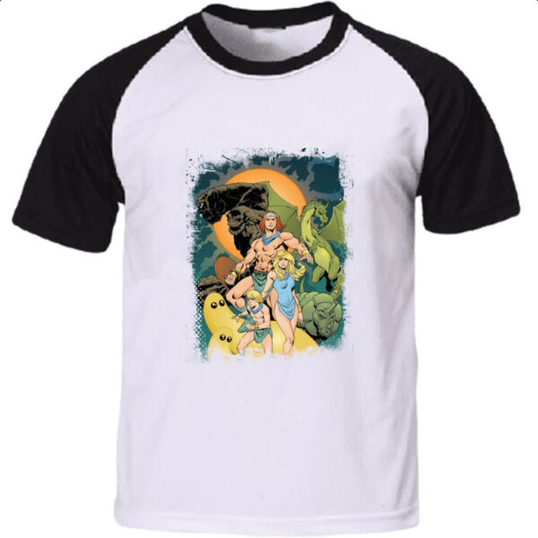 Camiseta Raglan Nostalgia Herculoids 02