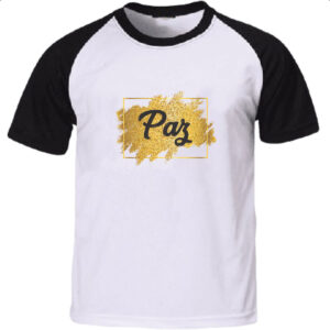 Camiseta Raglan Ano novo paz
