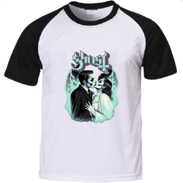 Camiseta Raglan Noivos fantasmas