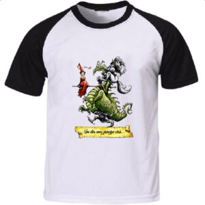 Camiseta Raglan Um dia meu principe vira