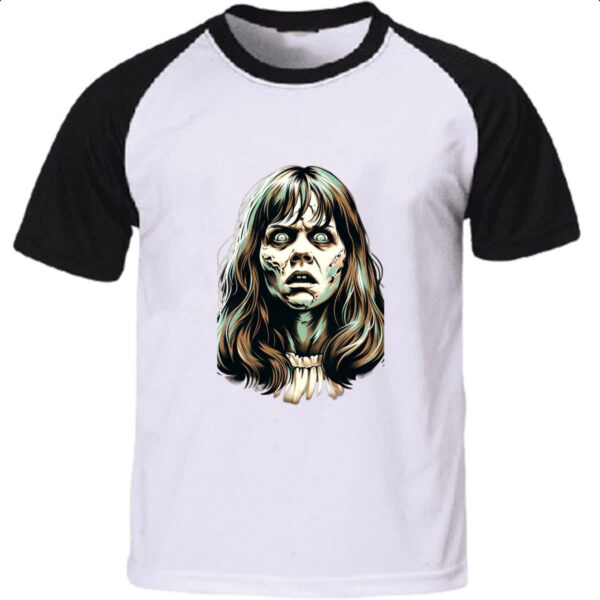 Camiseta Raglan O exorcista Regan