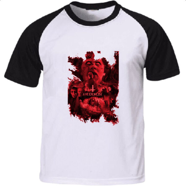 Camiseta Raglan O exorcista sangrento