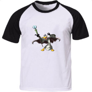 Camiseta Raglan O mago implacavel