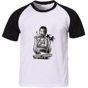 Camiseta Raglan Opala Hommer Simpson