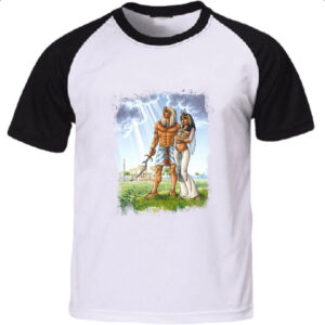 Camiseta Raglan Osiris e Isis