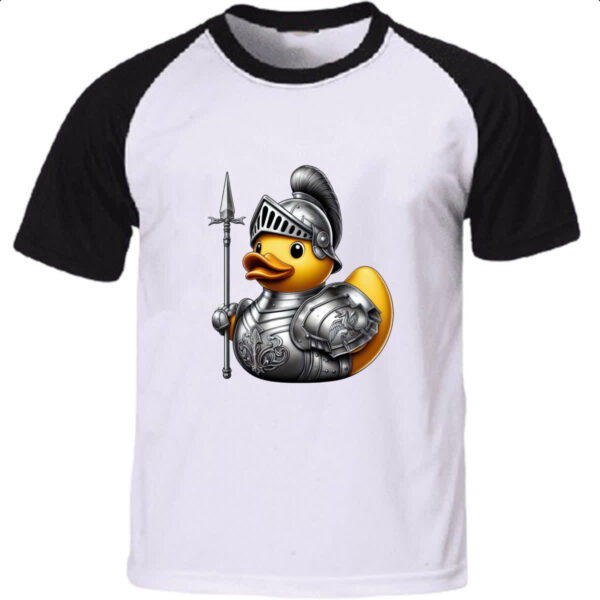 Camiseta Raglan Patinho de borracha Cavaleiro