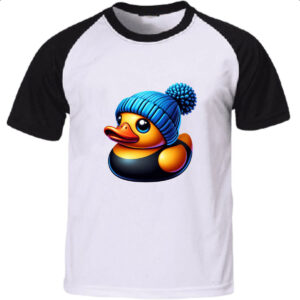 Camiseta Raglan Patinho de borracha Lutador