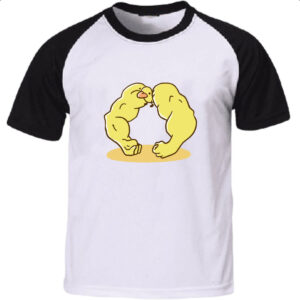 Camiseta Raglan Pato Maromba Academia