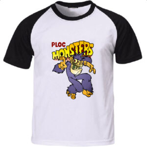 Camiseta Raglan Ploc Monsters Nostalgia 1