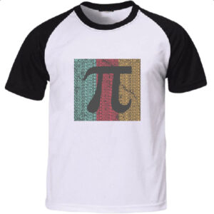 Camiseta Raglan PI matematica dizima periodica