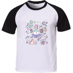 Camiseta Raglan Planejamento feminino