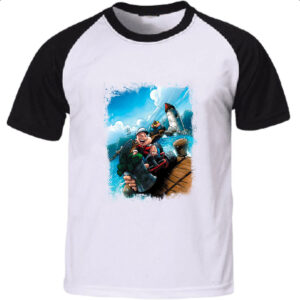 Camiseta Raglan Popeye Kart