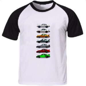 Camiseta Raglan Porche Carrera Series