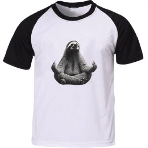Camiseta Raglan Preguica adamaste