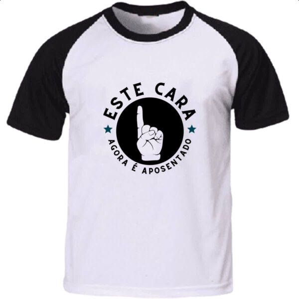 Camiseta Raglan Aposentado
