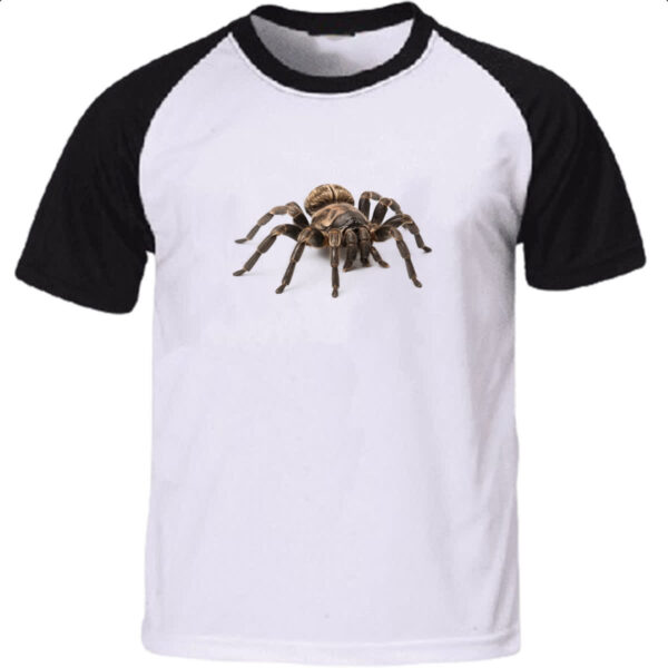 Camiseta Raglan Aranha Caranguejeira