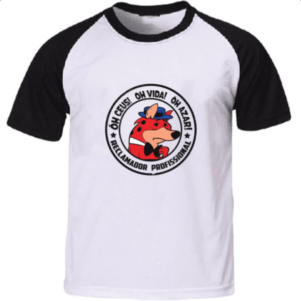 Camiseta Raglan Reclamador profissional