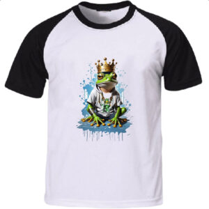 Camiseta Raglan Rei Sapo