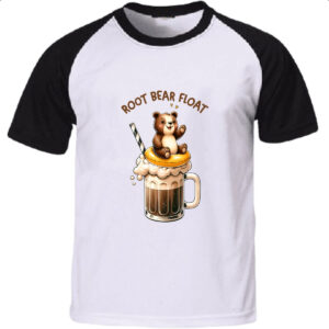 Camiseta Raglan Root Bear Float