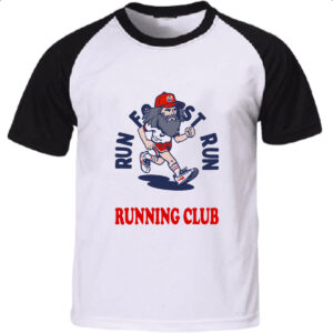 Camiseta Raglan Run Forrest run