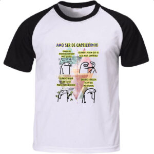 Camiseta Raglan Signo Amo ser de Capriconio