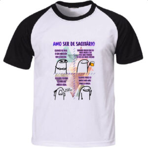 Camiseta Raglan Signo Amo ser de Sagitario