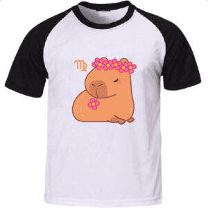 Camiseta Raglan Signo Capivara Virgem