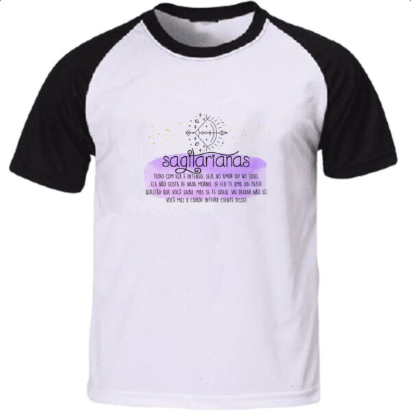 Camiseta Raglan Signo sincero Sagitario