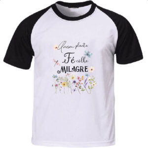 Camiseta Raglan Salmos planta fe
