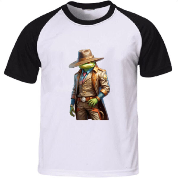 Camiseta Raglan Sapo Cowboy