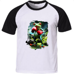 Camiseta Raglan Sapo Pugilista