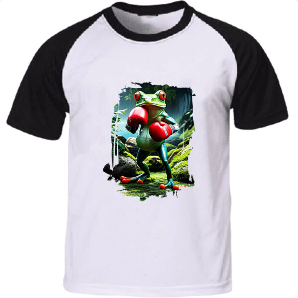 Camiseta Raglan Sapo Pugilista