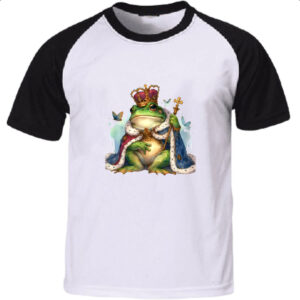 Camiseta Raglan Sapo rei