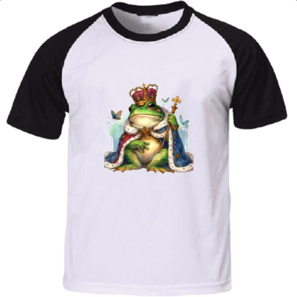 Camiseta Raglan Sapo rei
