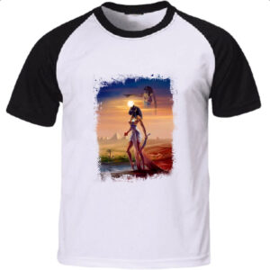 Camiseta Raglan Sekhmet e Horus