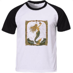 Camiseta Raglan Sereia constelacao