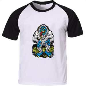 Camiseta Raglan Snow Yeti