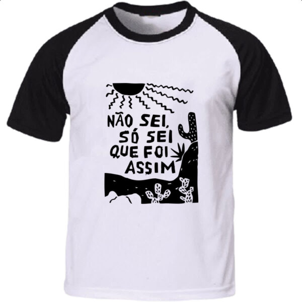 Camiseta Raglan So sei que foi assim