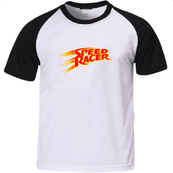 Camiseta Raglan Speed Racer logo