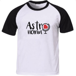 Camiseta Raglan Astronomia