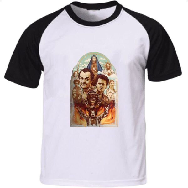 Camiseta Raglan Auto da compadecida