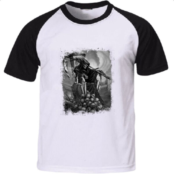 Camiseta Raglan A morte em seu trono
